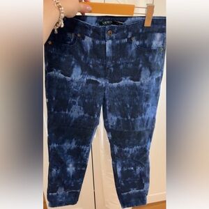 Ralph Lauren Tie Dyed Jeans, Size 8P